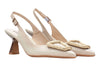 Hispanitas HV253910 Nova – Elegant Latte Slingback upper view