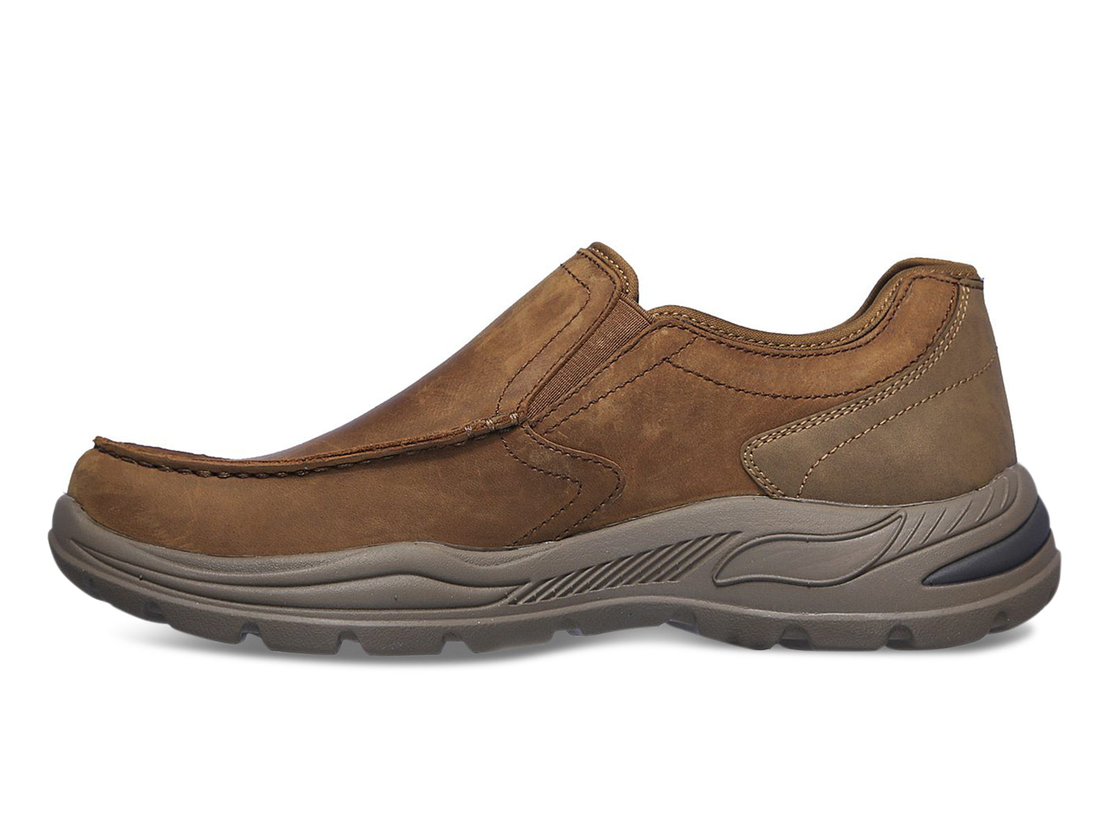 Skechers Arch Fit Motley Hust 204184 Brown Men s Shoes at